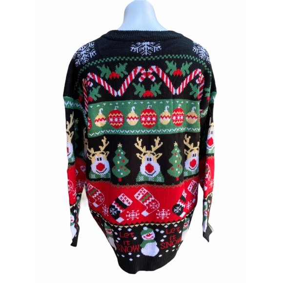 V28 Ugly Christmas Sweater XXL NWT - Picture 2 of 4